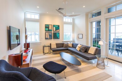 Living Room overlooking town center