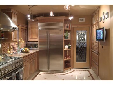 Gleaming Stainless top of the line appliances...Cu