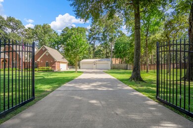 As the gate opens, the private drive leads you pas