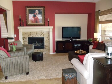 Great Room W/Fireplace & Mantle