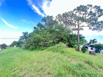Back side of the property