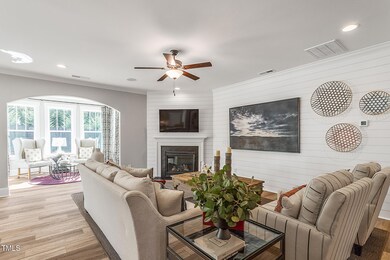 Family Room and Sunroom - Yates Plan