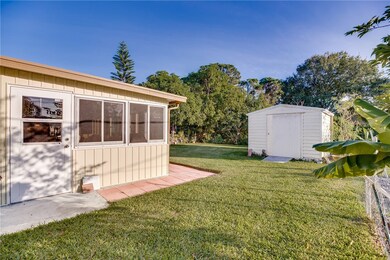 Enclosed porch and shed