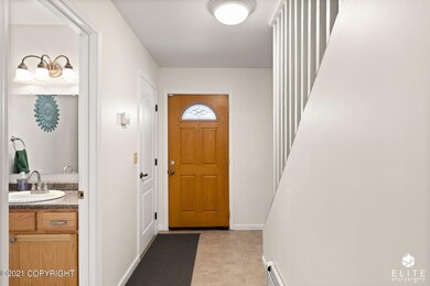 Entry, half bath & entry closet