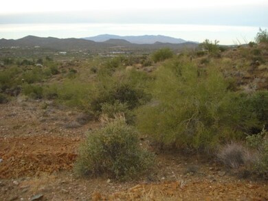 View of Bradshaw Mountains and valley fr