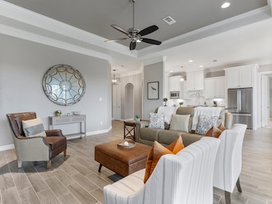 The spacious great room provides the perfect place