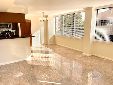 Dining area from the living room.  New dining area