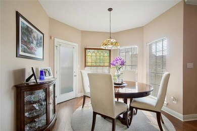 Dining Area/ Breakfast Area/ notice the Storm Door