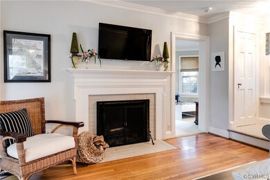 Crown moulding and original trim throughout.