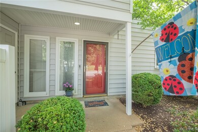 Enjoy sitting on your front patio
