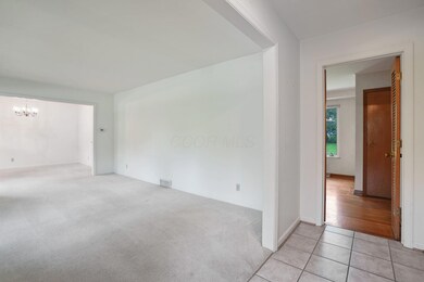 Entry opening to Formal Living Room