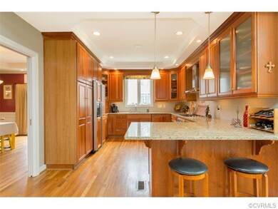 Kitchen view from the Breakfast Nook.