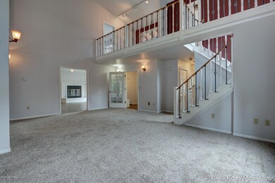 Enter into the spacious living area