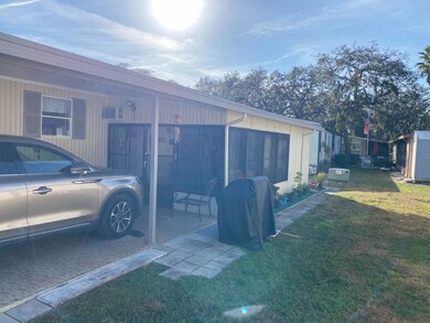 Side view enclosed porch