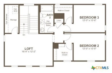 Elderberry 2nd Floorplan - Representative Photo
