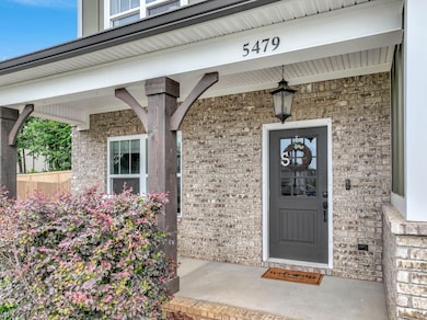 Covered front porch