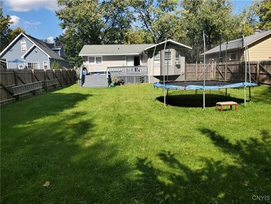 view from back line to rear of the home