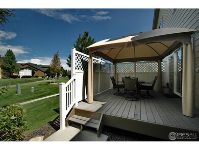 Gazebo on private deck included