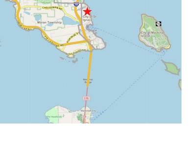 Overview of Straits area