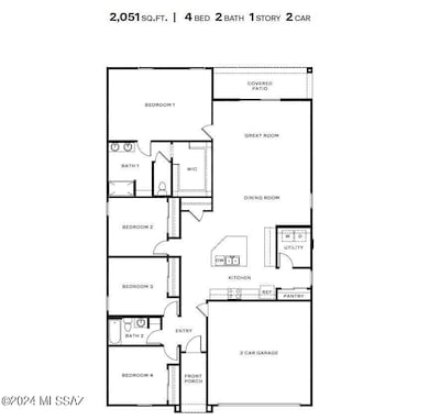 8662 W Soaptree Yucca Place, Marana, AZ 85653 - photo 2