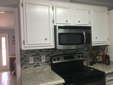 Tile backsplash