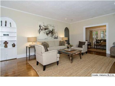 Great room with built in bookcase.