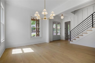 Dining room featuring 8