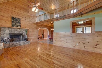 Living Room with Fireplace