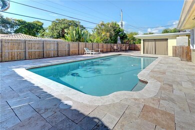 Large, Fenced In Pool Area