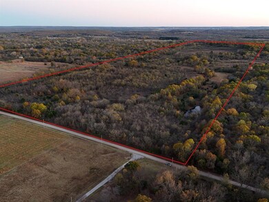 View of aerial view at dusk