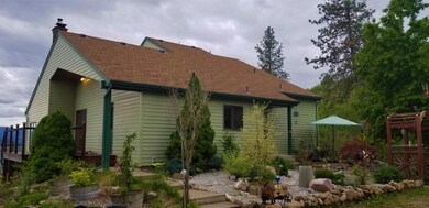 Front entry and landscaping