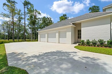 Garage doors painted to match shutters.