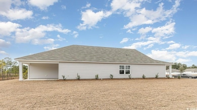 View of back of property