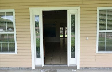 Front entrance of home