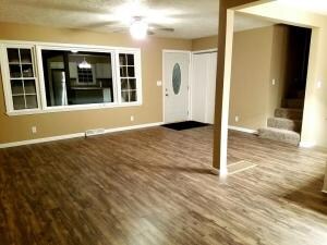 Living Room and Dining Room