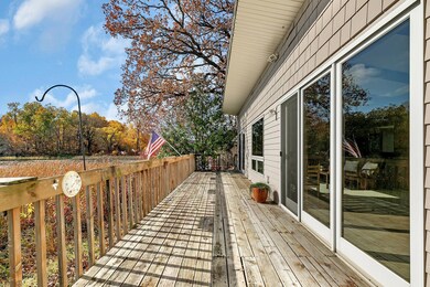 Huge Deck overlooking the water