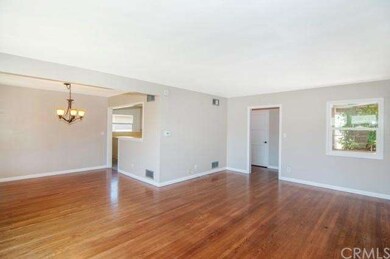 Dining area and living room