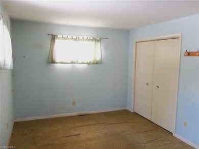1st floor bedroom with 2 large closets.