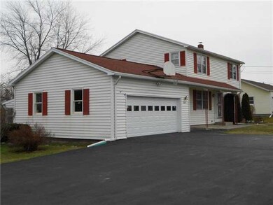 Facade/Exterior Front View of home from Spruce Lan