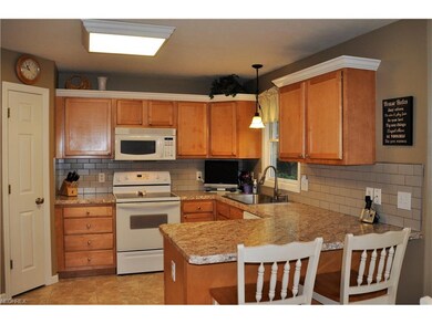 New countertops and backsplash cap off this great 