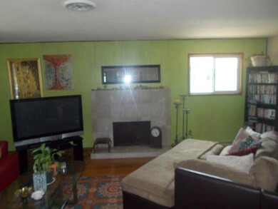 Fireplace in Living Room, Harwood floors