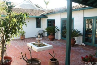 Front Entry Courtyard with Fountain