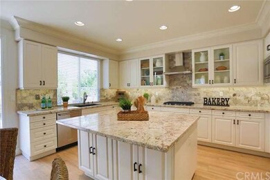 A closer look at the kitchen showing the extended 