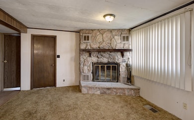 Wood Burning Fireplace