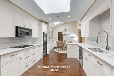 Beautiful VIRTUAL remodel of the kitchen and break
