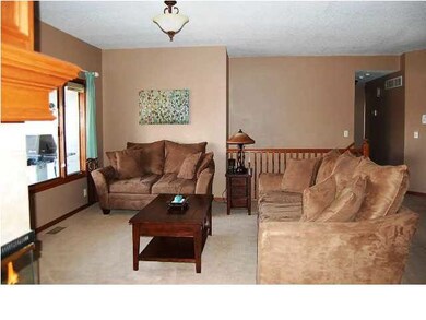 Open living space. This is a view of the living ro