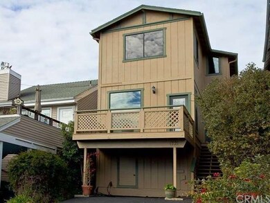 Front of the house; storage underneath