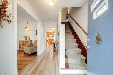 Interior entry.