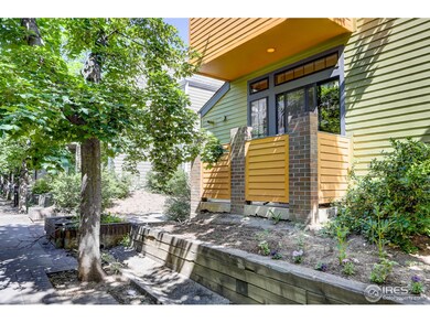 Back patio and private garden box