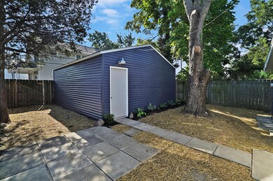 Backyard and Garage